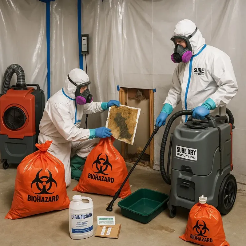 Contaminated Water Handling Protocols process in Annetta, TX