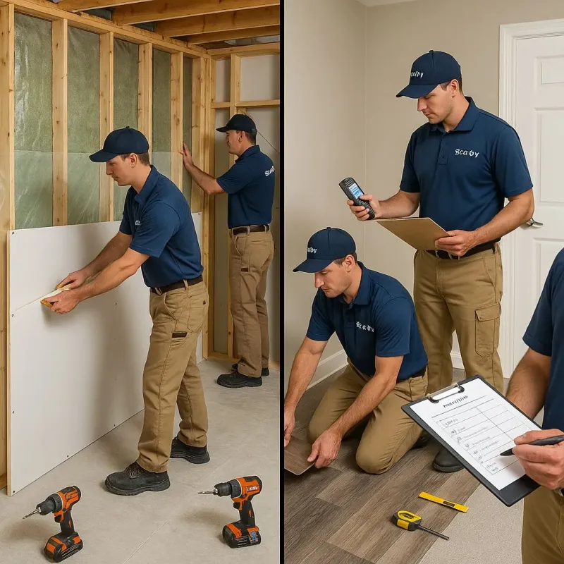 Repairs and Reconstruction process in Annetta, TX