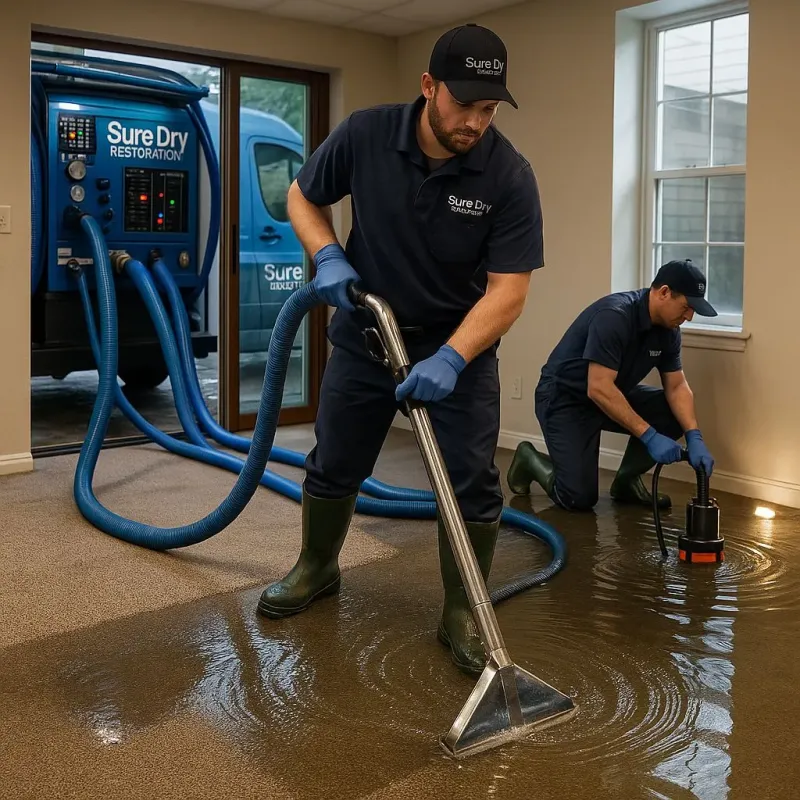 Water Extraction and Removal process in Annetta, TX